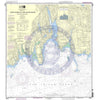 NOAA Nautical Chart 13211: North Shore of Long Island Sound Niantic Bay and Vicinity