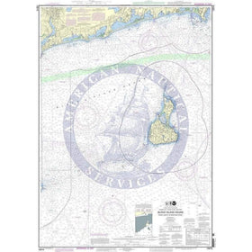 NOAA Nautical Chart 13215: Block Island Sound Point Judith to Montauk ...