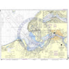 NOAA Nautical Chart 14884: St. Marys River - Head of Lake Nicolet to Whitefish Bay;Sault Ste. Marie
