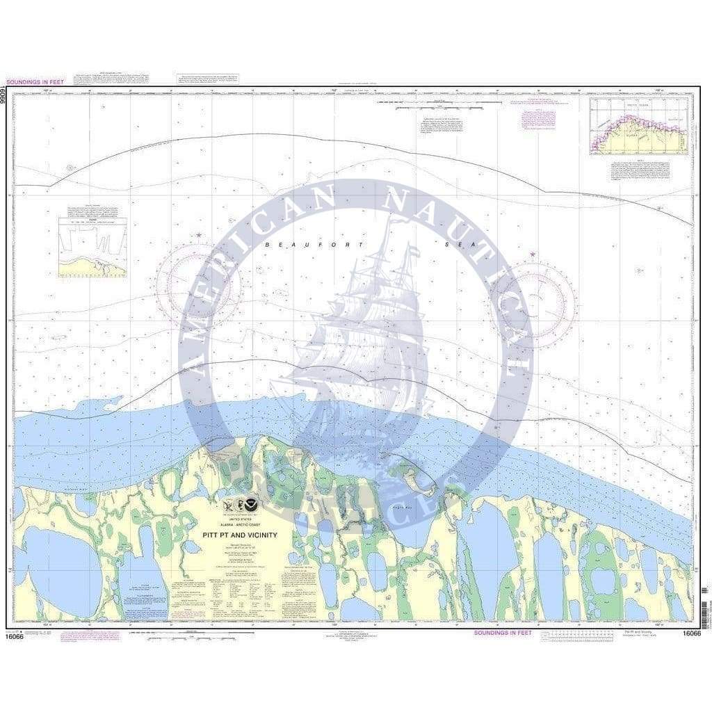 NOAA Nautical Chart 16066: Pitt Pt. and vicinity