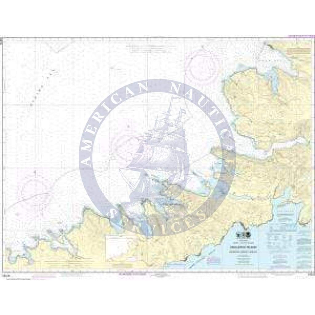 NOAA Nautical Chart 16515: Chernofski Harbor to Skan Bay
