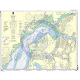 Cook Inlet Chart NOAA Nautical Chart 16660: Cook Inlet-northern part - Amnautical