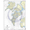 NOAA Nautical Chart 17406: Baker, Noyes, and Lulu Islands and adjacent waters