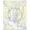NOAA Nautical Chart 17431: N. end of Cordova Bay and Hetta Inlet