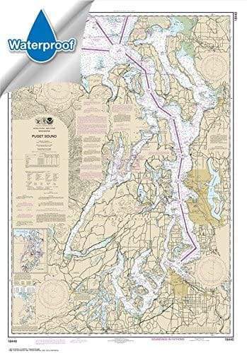 NOAA Nautical Chart 18440: Puget Sound