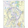 NOAA Nautical Chart 18441: Puget Sound-northern part