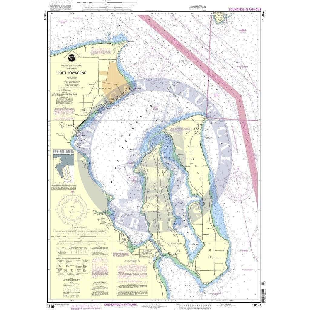 NOAA Nautical Chart 18464: Port Townsend