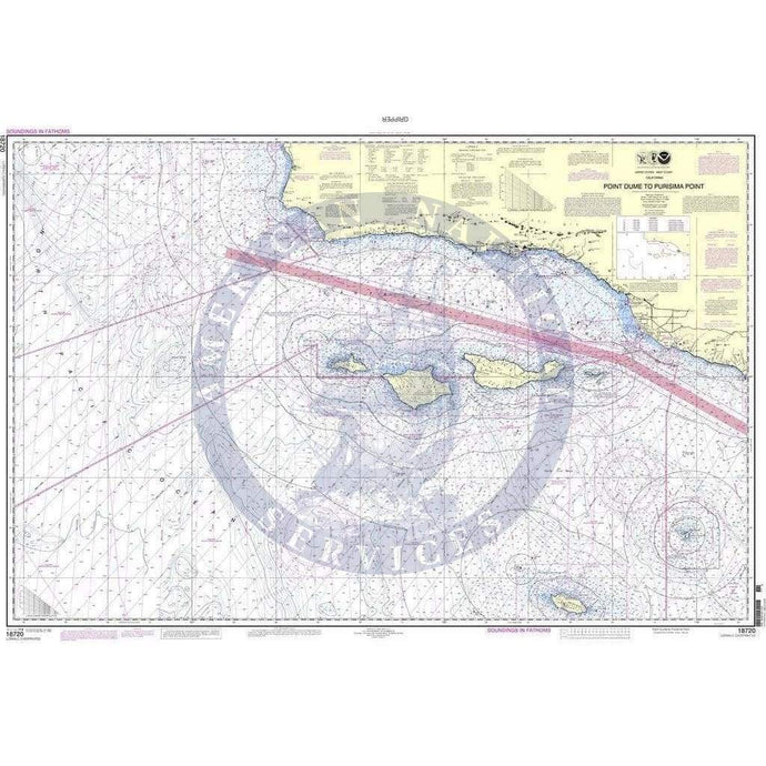 NOAA Nautical Chart 18720: Point Dume to Purisma Point