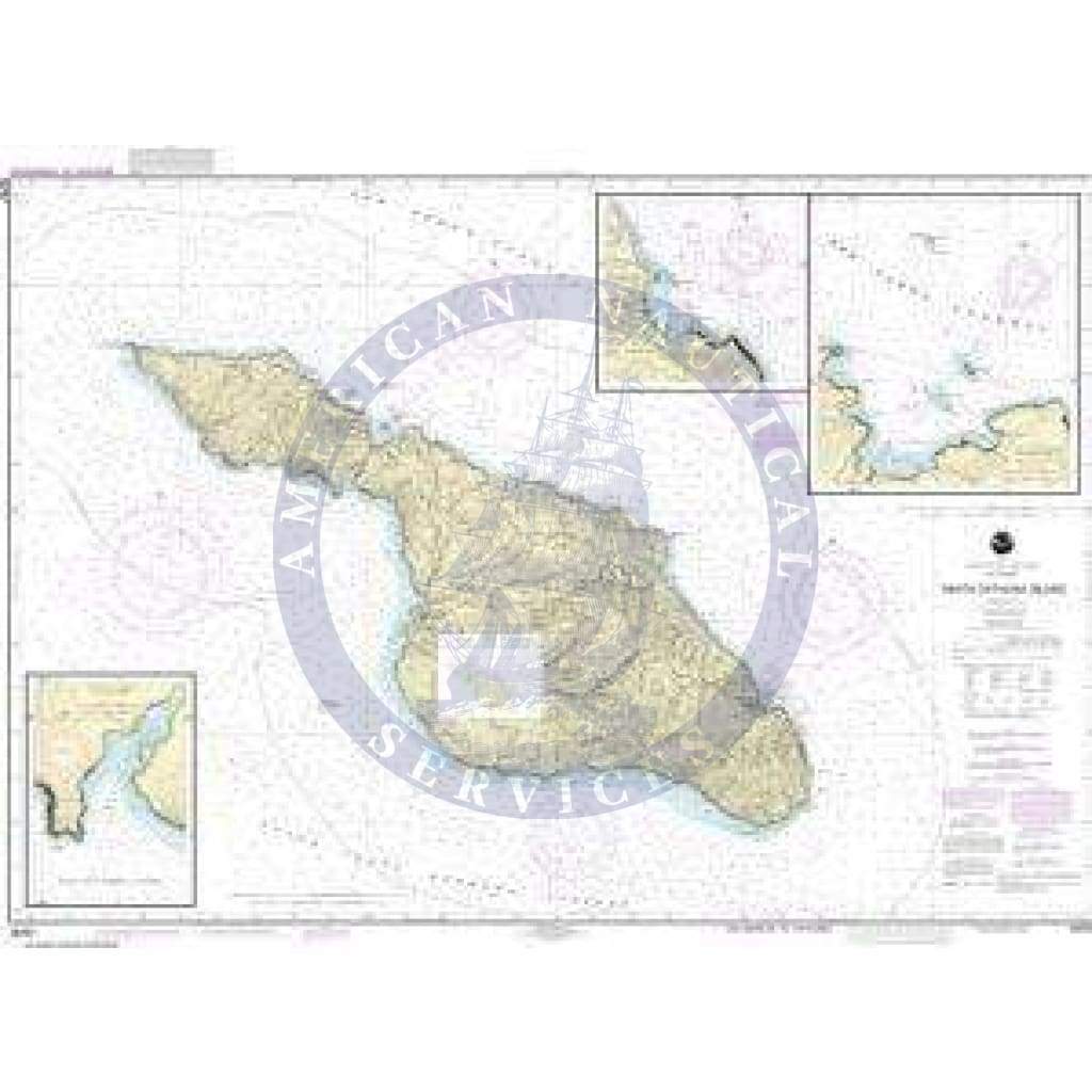 NOAA Nautical Chart 18757: Santa Catalina Island;Avalon Bay;Catalina Harbor;Isthmus Cove