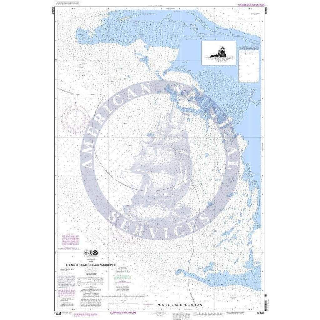 NOAA Nautical Chart 19402: French Frigate Shoals Anchorage