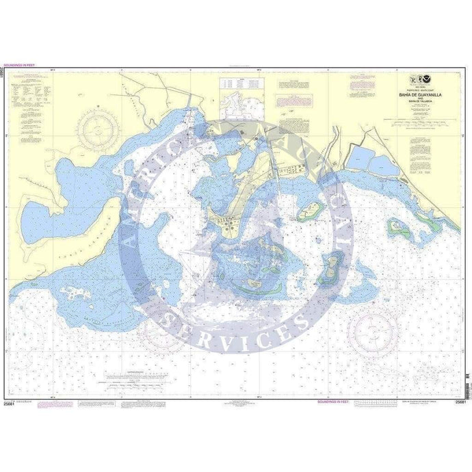 NOAA Nautical Chart 25681: Bahia de Guayanilla and Bahia de Tallaboa
