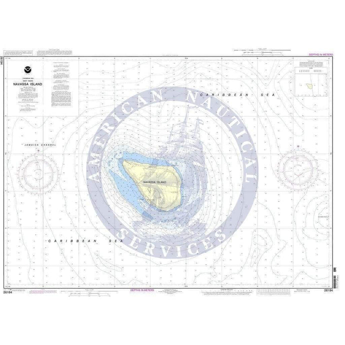 NOAA Nautical Chart 26194: Navassa Island