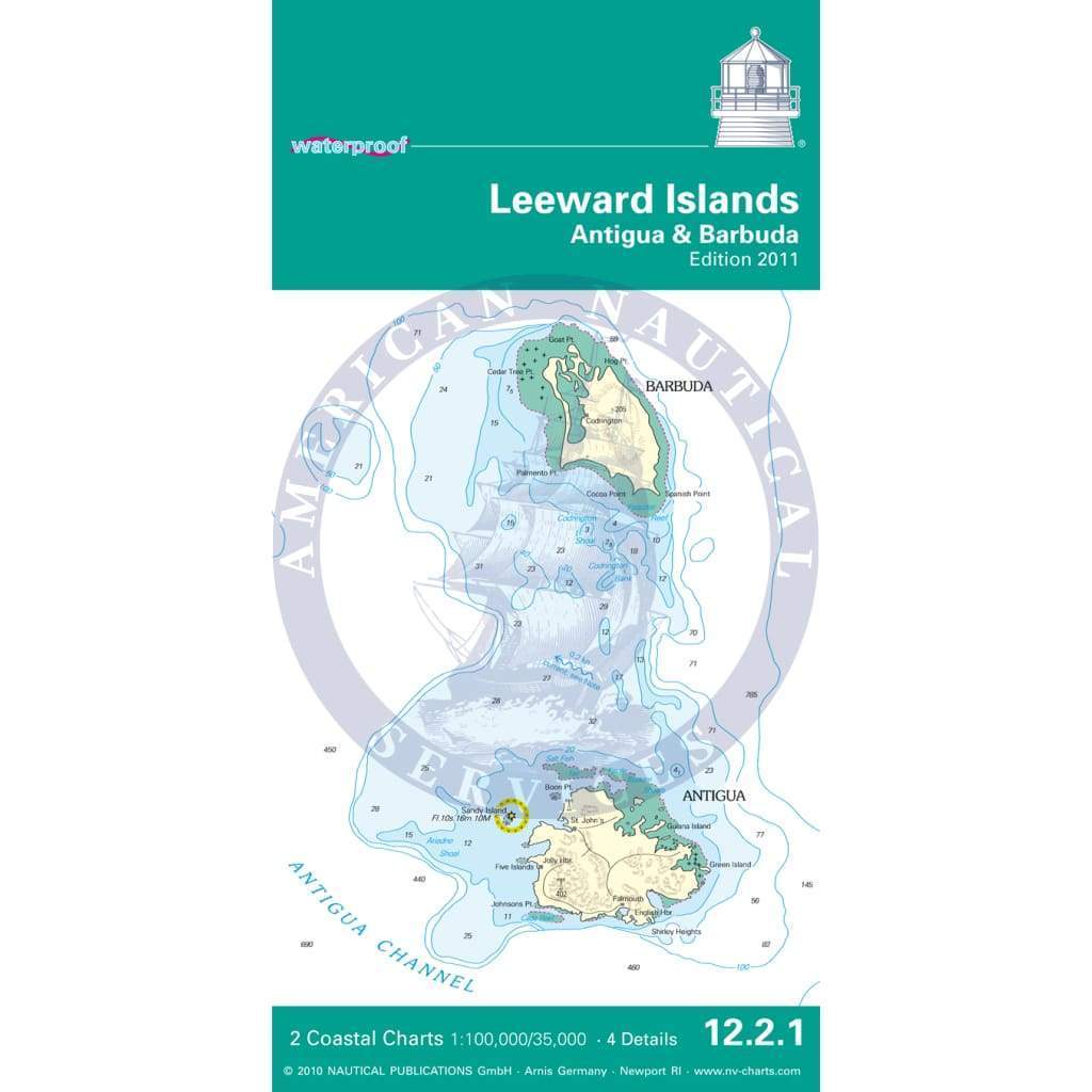 NV. Charts Reg. 12.2.1: Leeward Islands, Antigua & Barbuda, 2011 Edition