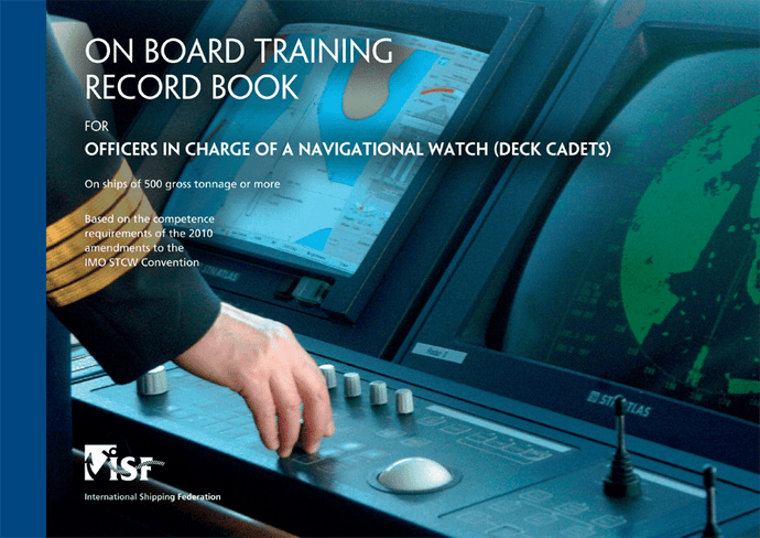 On Board Training Record Book for Deck Cadets