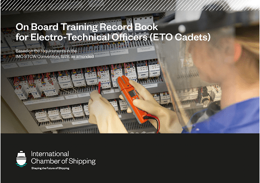 On Board Training Record Book for Electro-Technical Officers (ETO Cadets), 2022 Edition