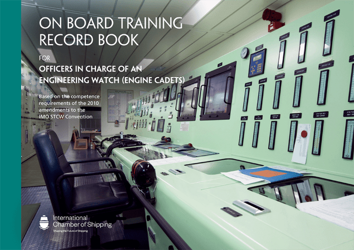 On Board Training Record Book for Engine Cadets