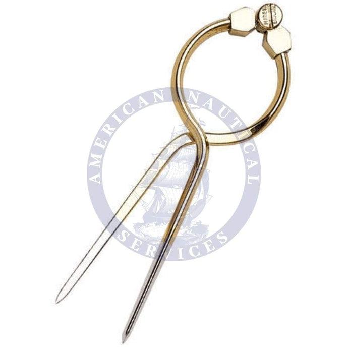 One Hand 8" Brass Divider (Weems & Plath 171)