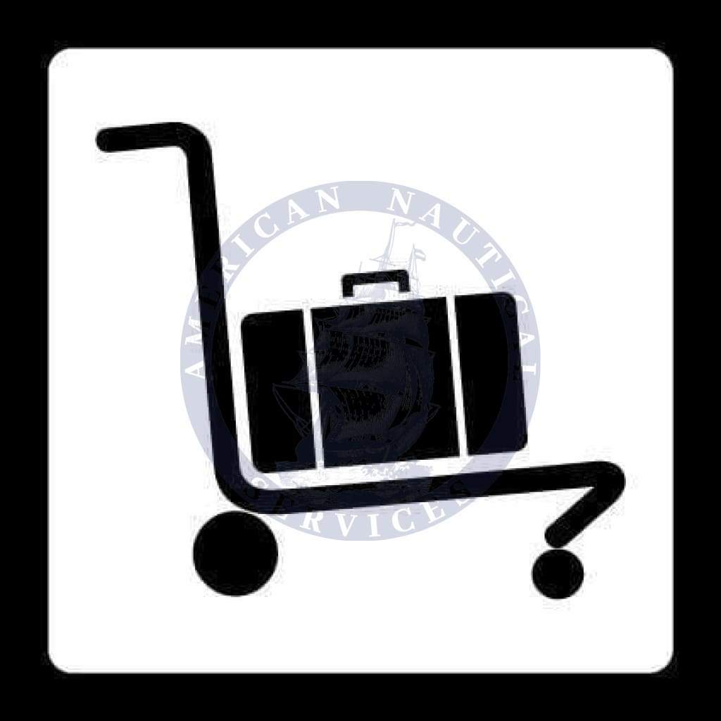 Port & Air Terminal Sign: Baggage cart