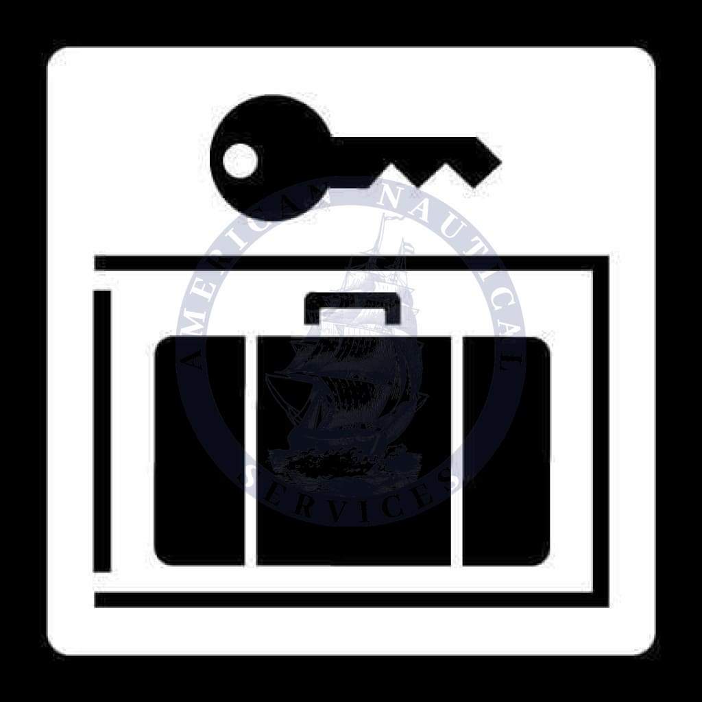 Port & Air Terminal Sign: Baggage lockers