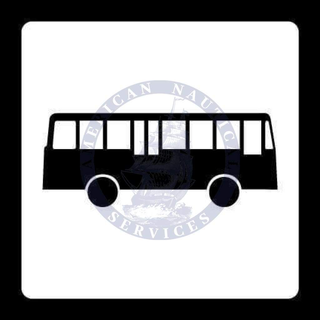 Port & Air Terminal Sign: Buses