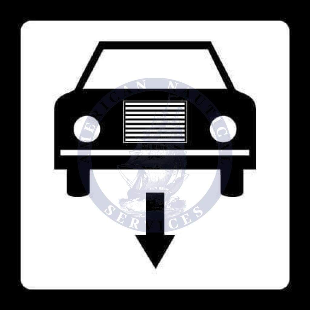 Port & Air Terminal Sign: Cars