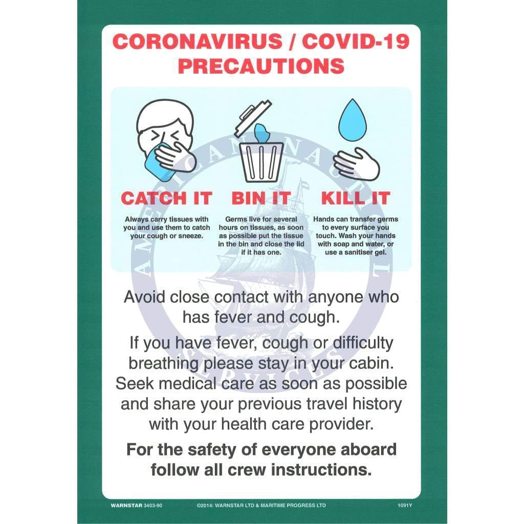 Poster - Coronavirus (COVID-19) Precautions