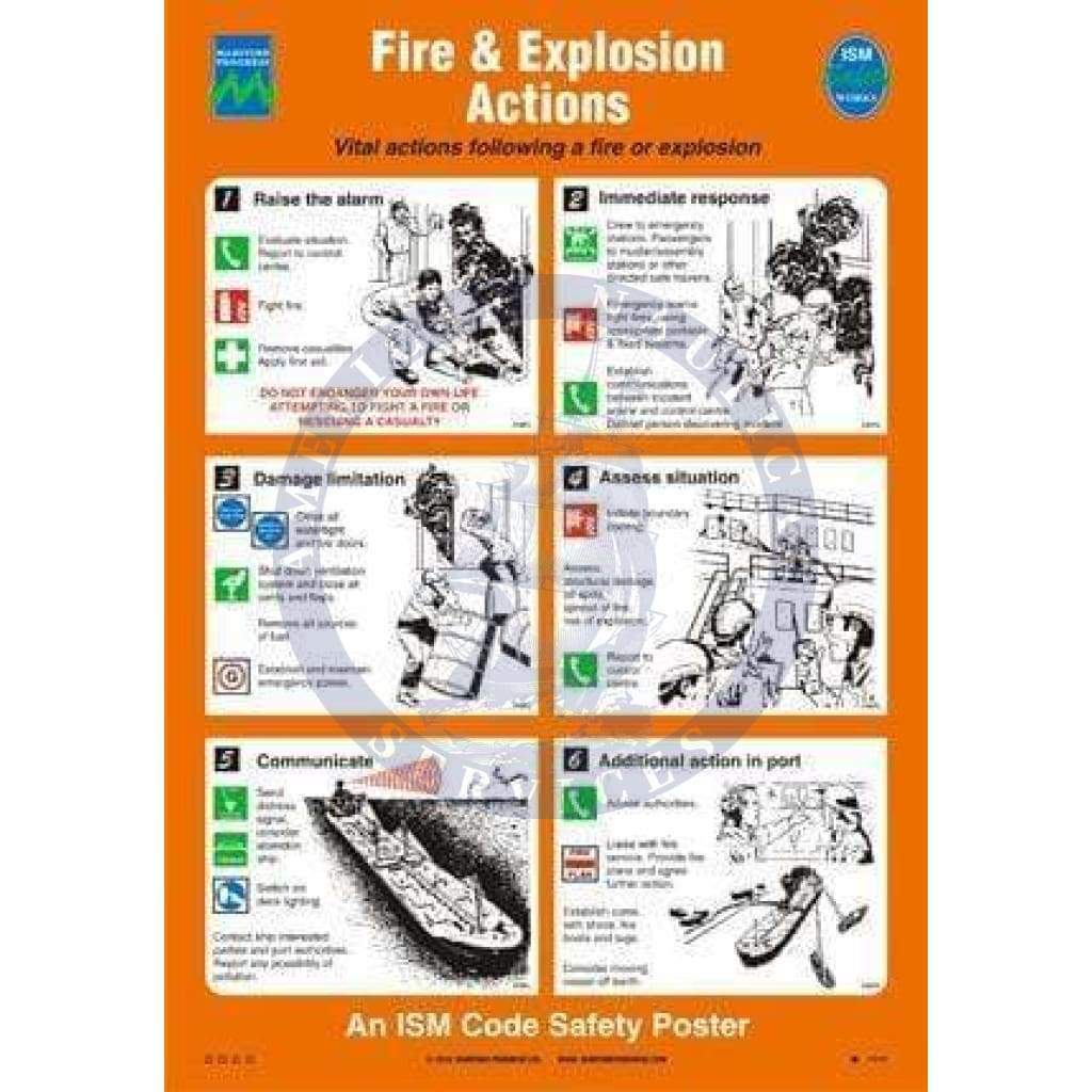 Poster - Fire and Explosion Rescue
