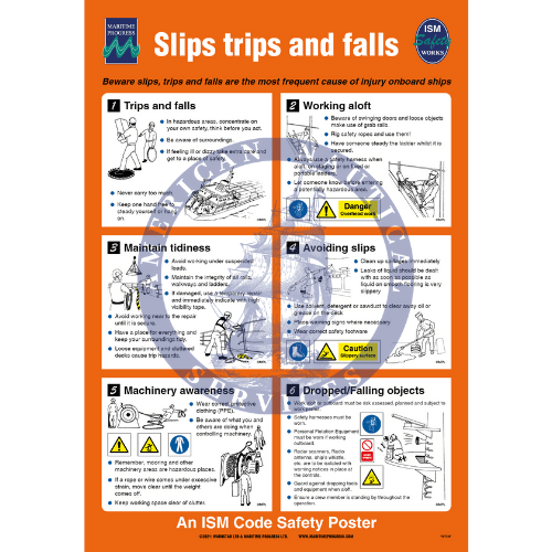 Poster -  Slips, Trips, and Falls Poster