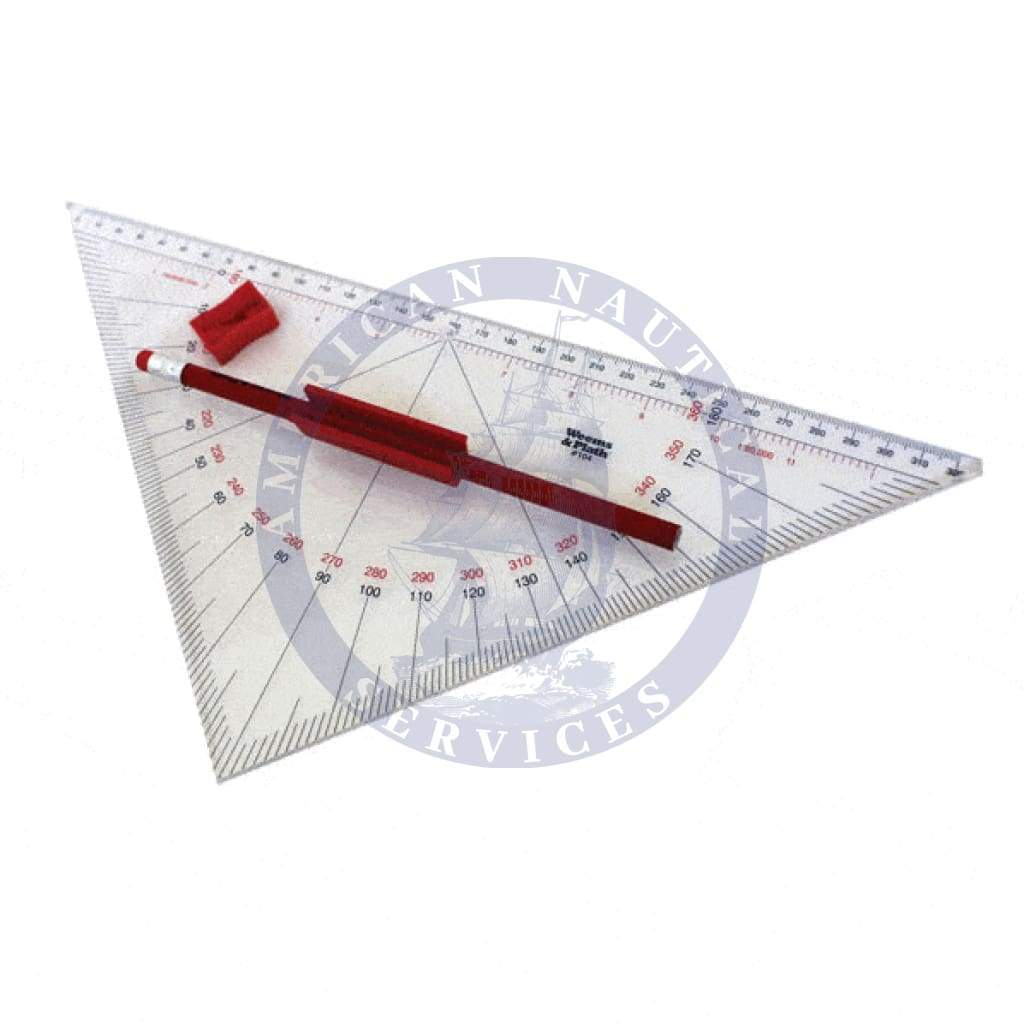 Professional Protractor Triangle with Handle (Weems & Plath 104)