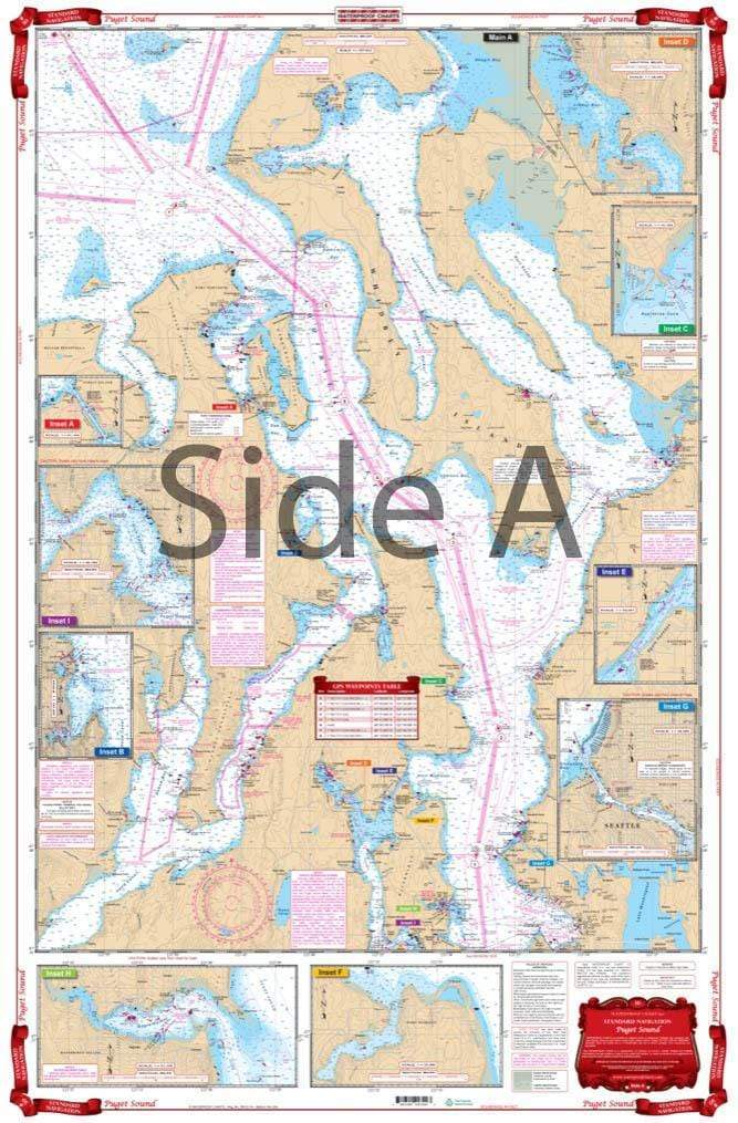 Puget Sound Navigation Chart 30