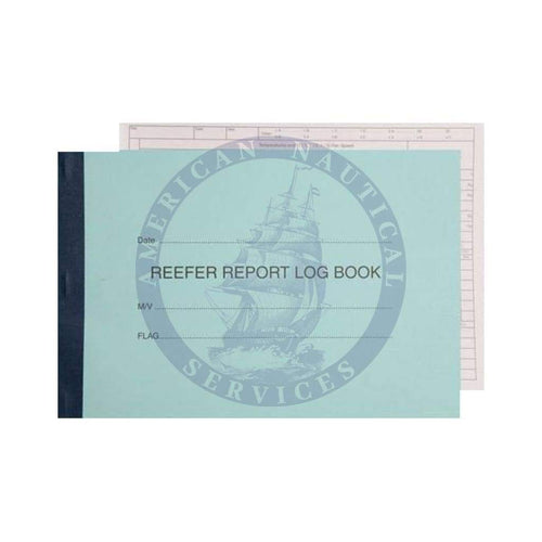Reefer Report Log Book Maritime Printing Amnautical