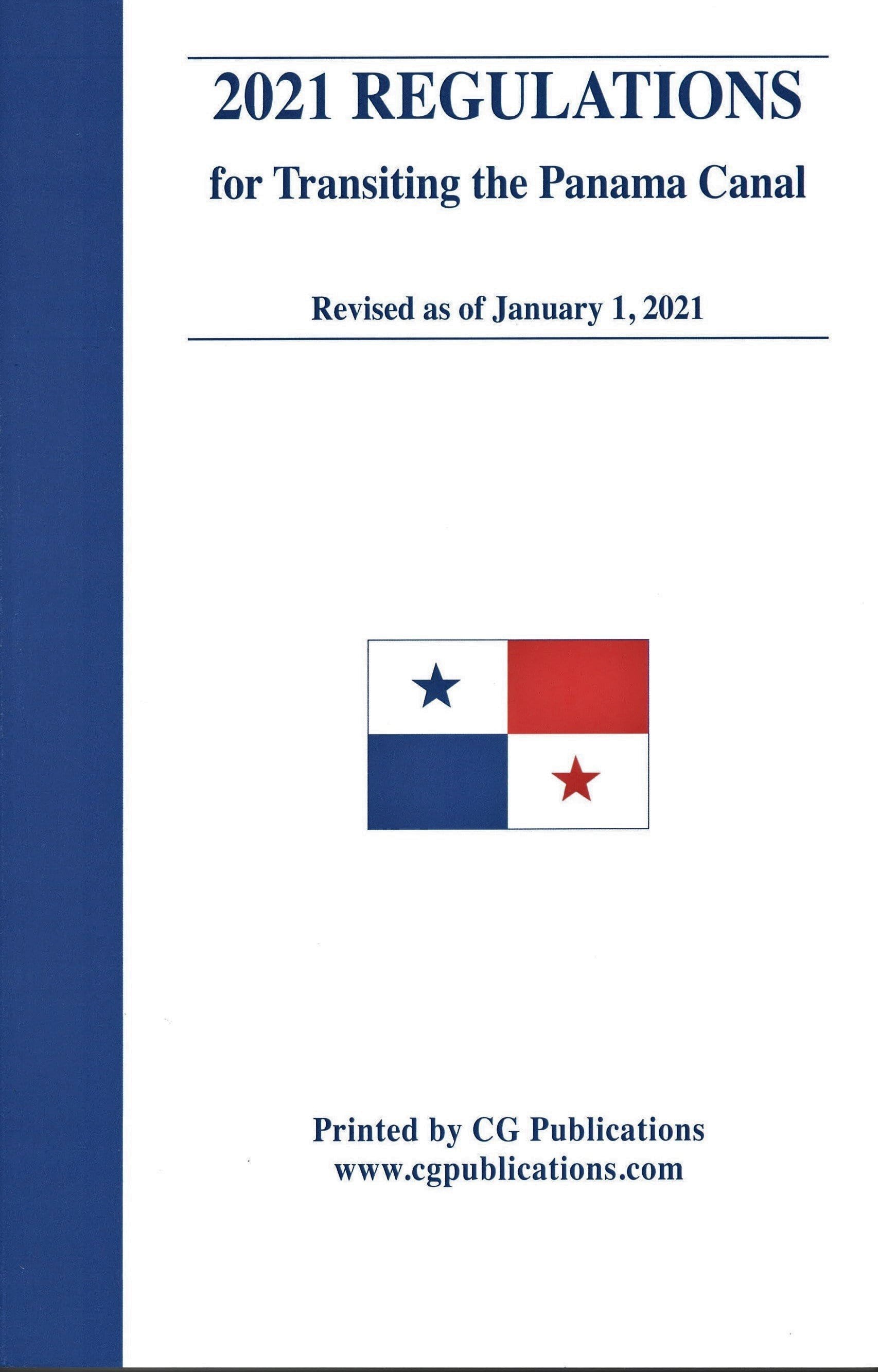 Regulations for Transiting the Panama Canal, 2021 Edition (including CD-ROM)