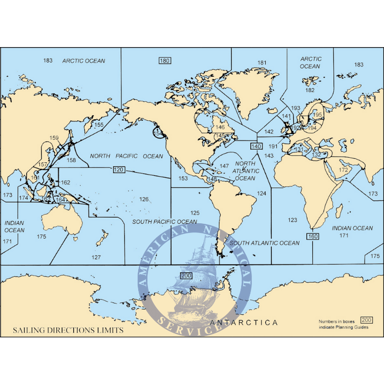 Sailing Directions Pub. 125 - West Coast of South America, 16th Edition 2023