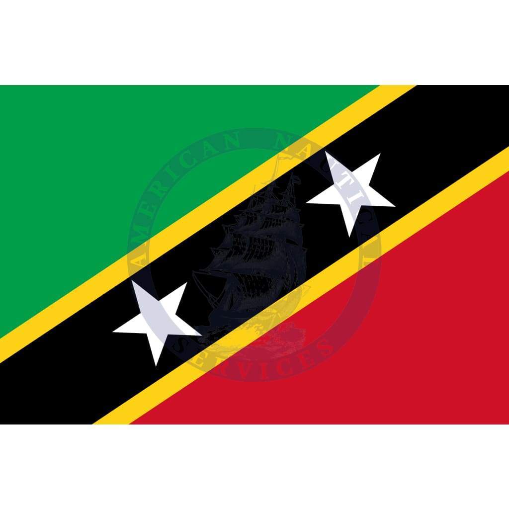 Saint Kitts and Nevis Country Flag