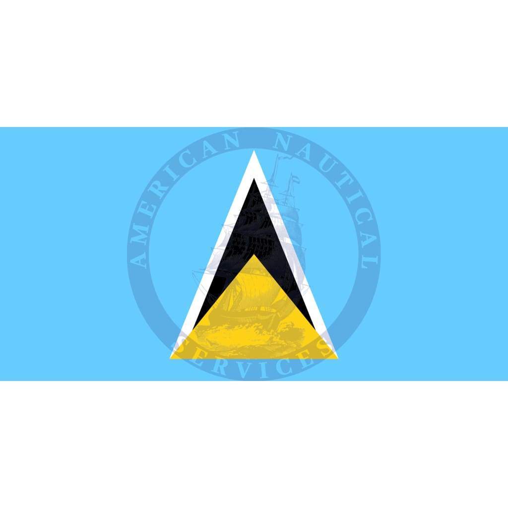 Saint Lucia Country Flag