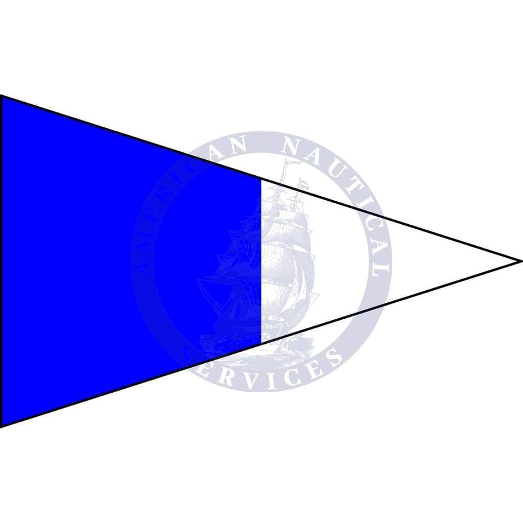 Second Substitute Pennant (2nd Repeat Code Signal Flag)