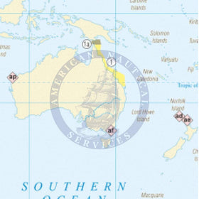 Sensitive Sea Areas Map - Amnautical