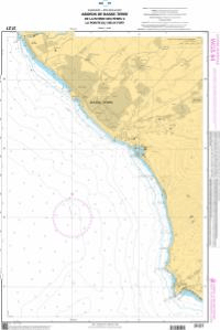 SHOM Chart 3127: Abords de Basse-Terre - De la rivière des Pères à la Pointe du Vieux Fort