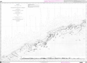 SHOM Chart 3234: De la Pointe Kef el Assfer au Cap Ténès