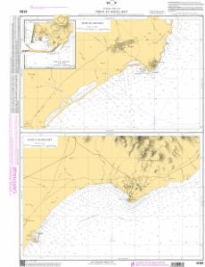 SHOM Chart 4183: Tunisie côte Est - Ports et mouillages