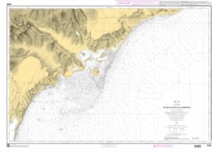 SHOM Chart 4239: De Maharès à la Skhirra - (Golfe de Gabès)