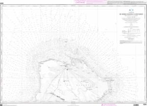 SHOM Chart 4244: Du Bordj Djilidj à Sidi Garus - Partie Nord de lîle de Djerba