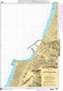 SHOM Chart 5696: Port de Mostaganem