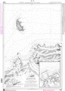 SHOM Chart 5876: Ile Rachgoun - Embouchure de la Tafna