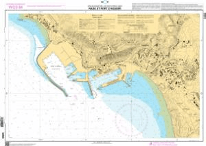 SHOM Chart 5955: Rade et port dAgadir