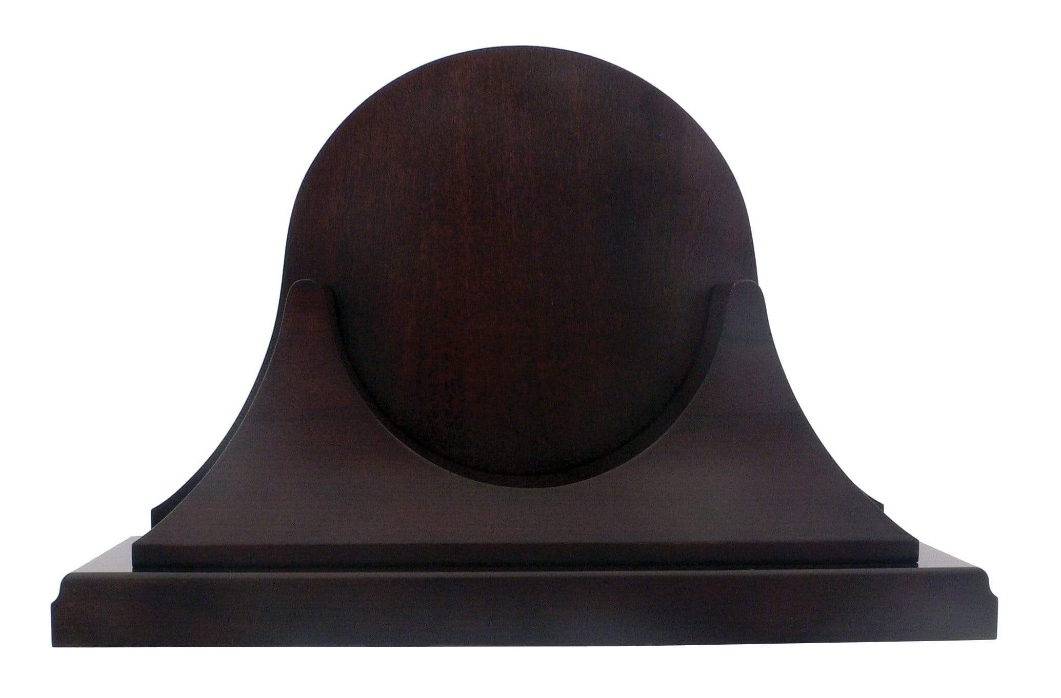 Single Mahogany Base for Anniversary Collection (Weems & Plath 107B)