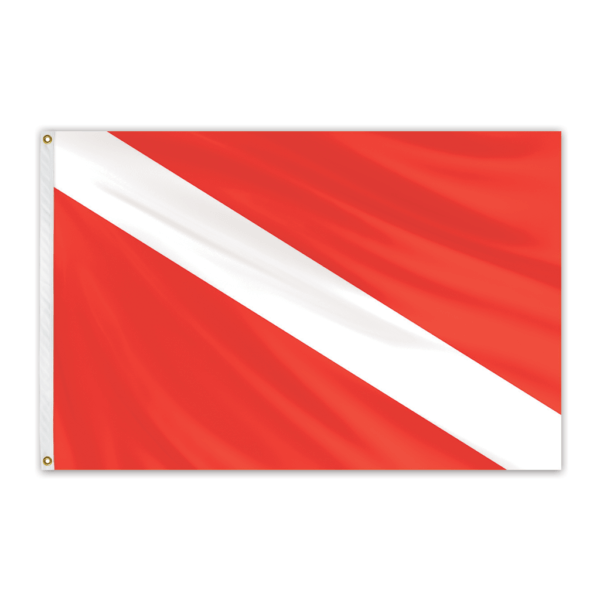 Skin Diver (Diver Down) Flag