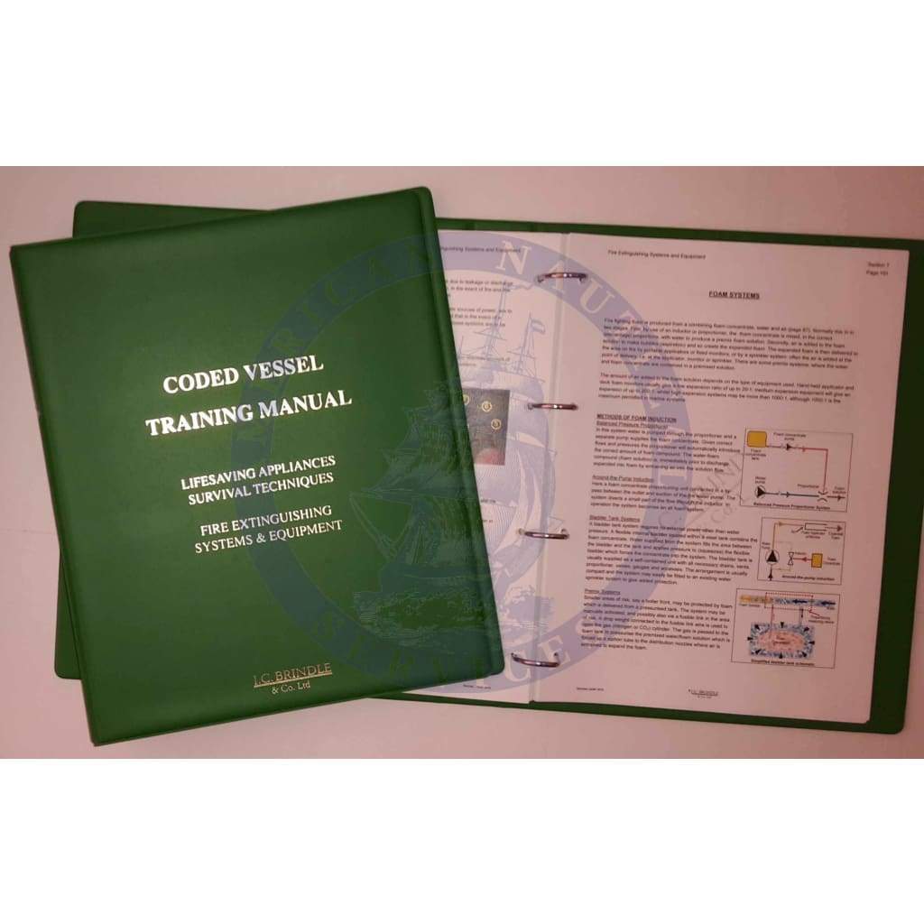 Small Coded Vessel Training Manual, 1st Edition 2018