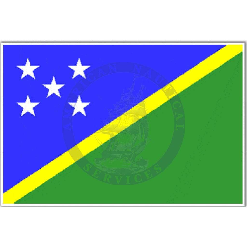 Solomon Islands Country Flag