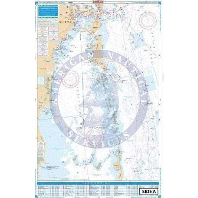 Southeast Florida Swordfish and Trolling Fish and Dive Chart 123F